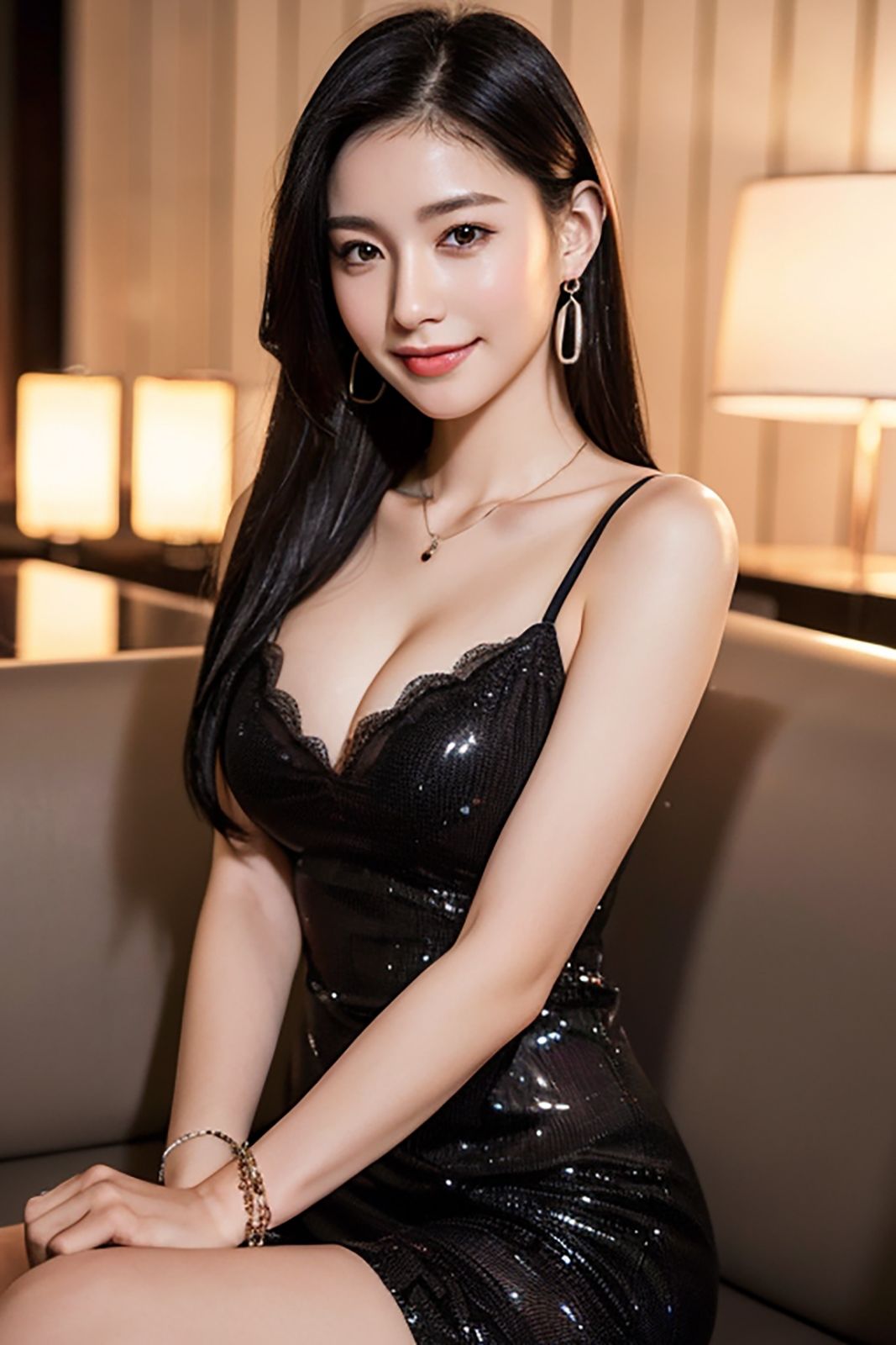 AI Night Lounge Beauty 7 サンプル2ページ目