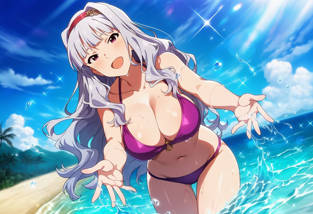 プライベートビーチ 四○貴音 サンプル2ページ目