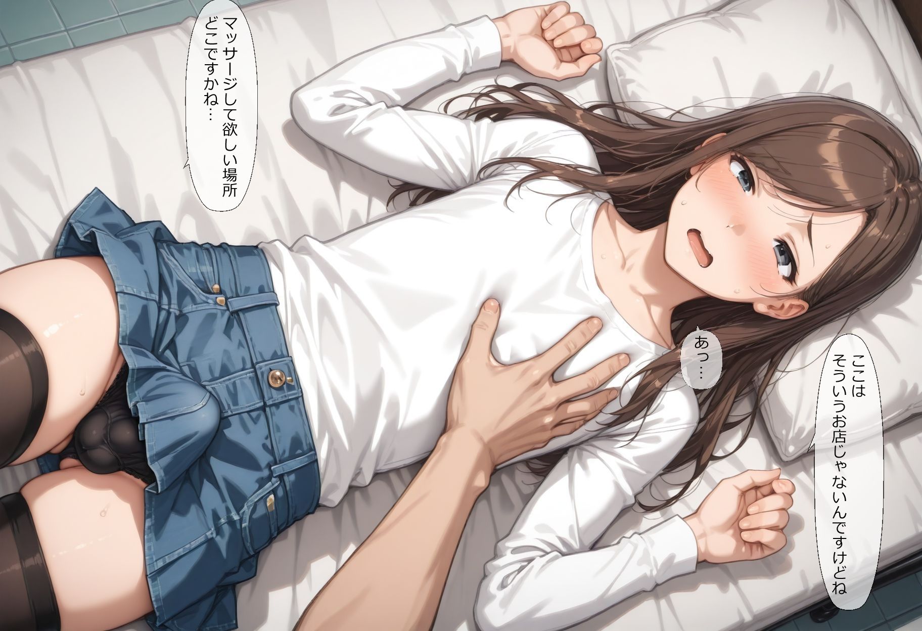 【女装】沙也加の場合08 〜マッサージ〜 サンプル2ページ目