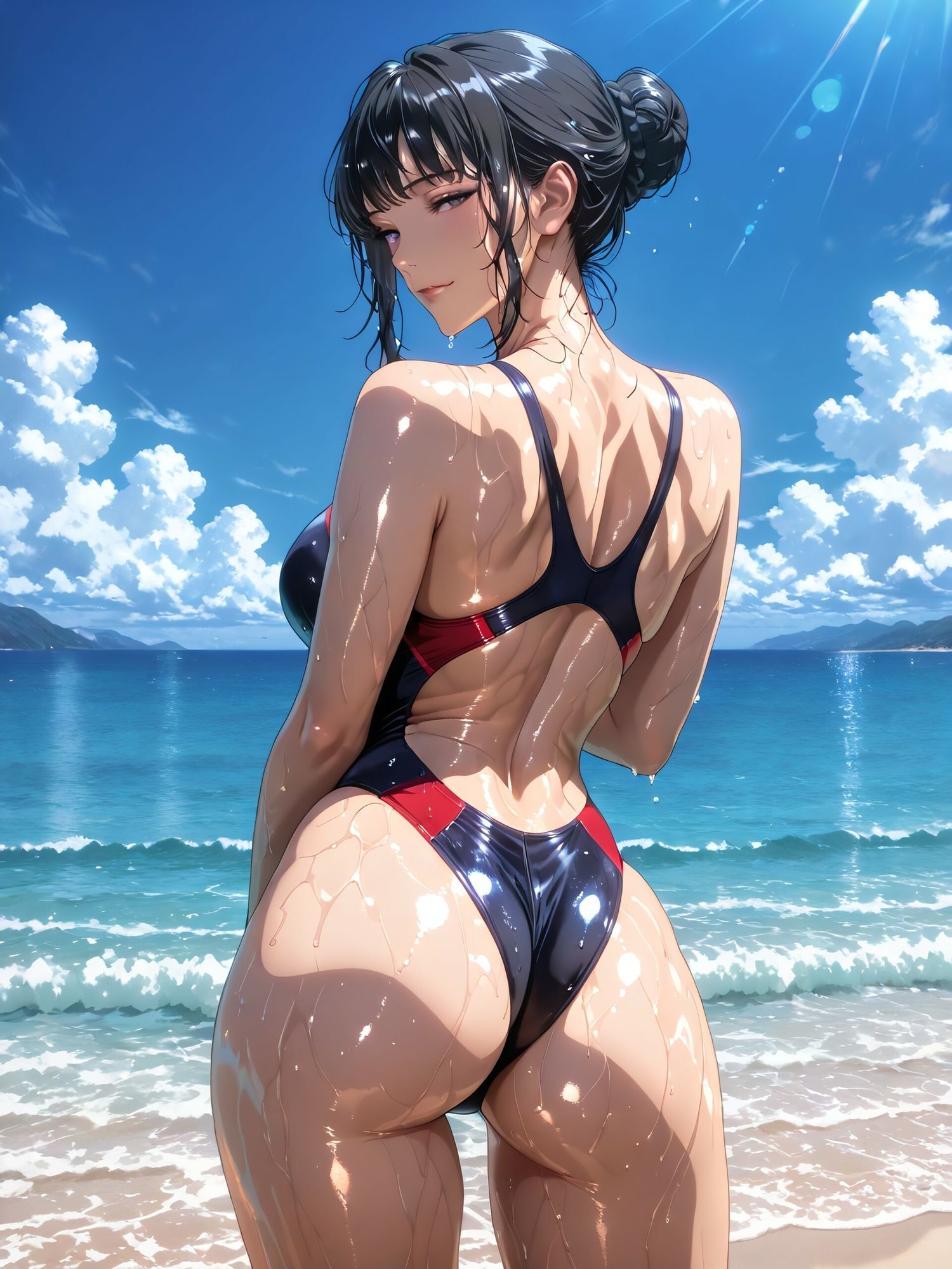 イイオンナと競泳水着3 サンプル3ページ目