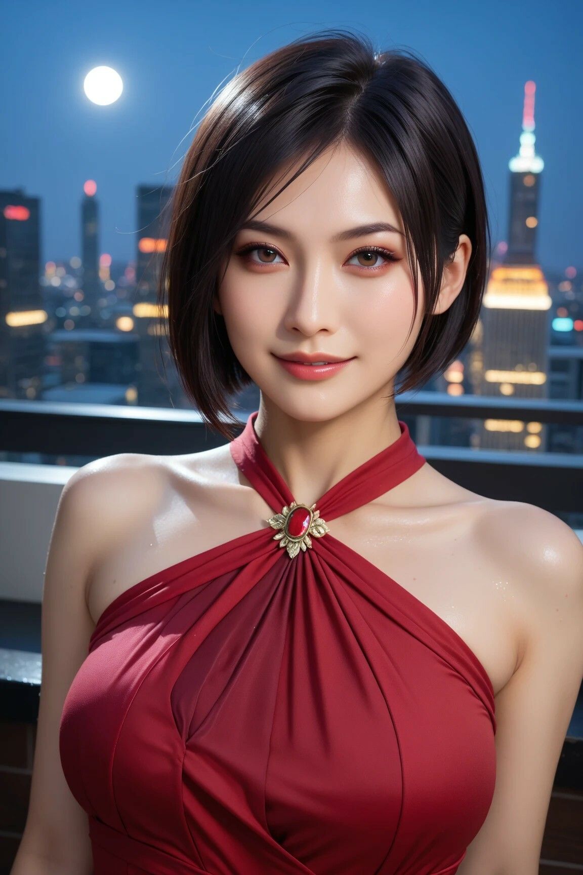紅のファムファタール ― エ●ダに絡め取られる、任務を超えた灼熱の夜 サンプル1ページ目