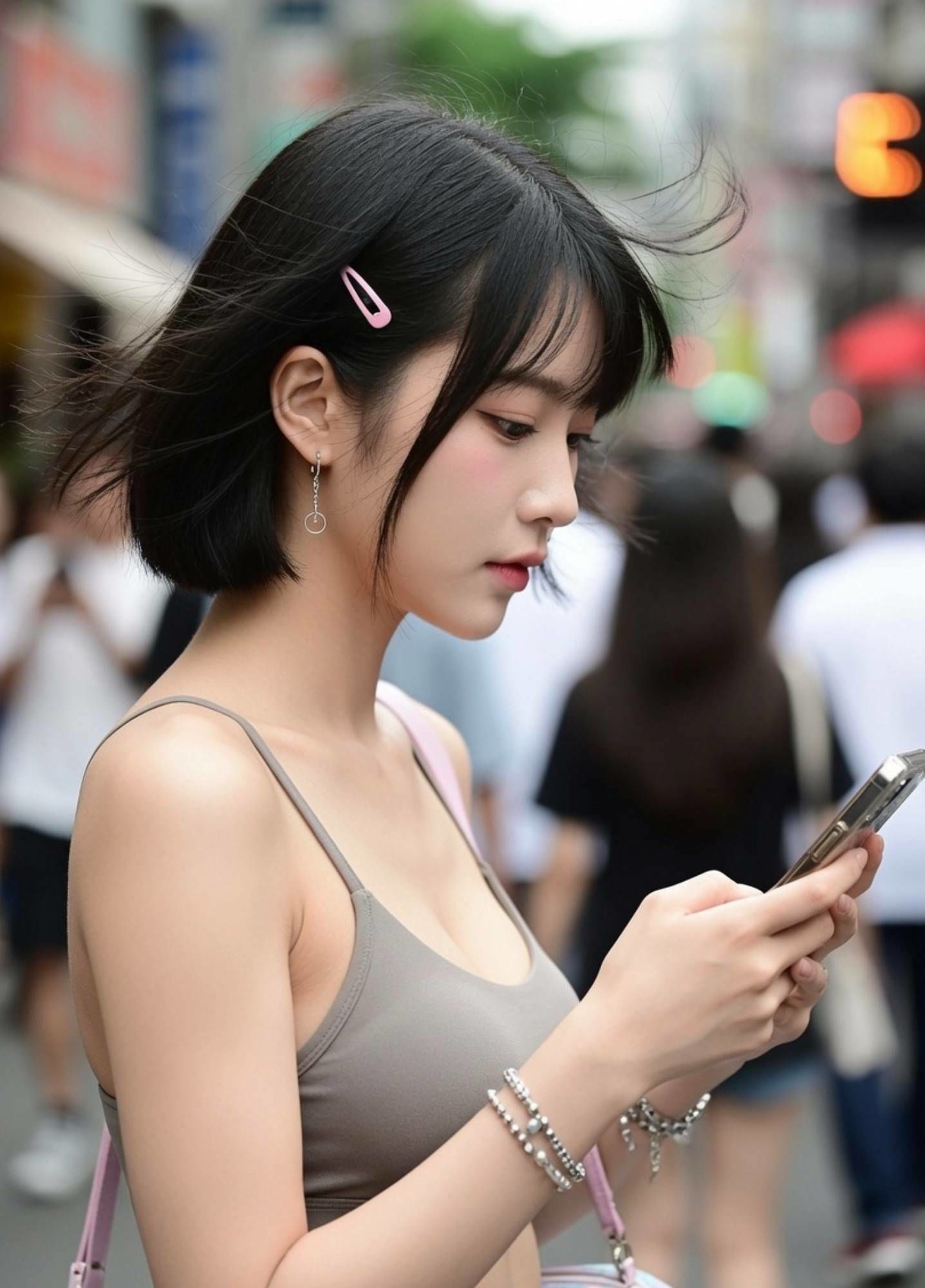 街射で尻射。 街で偶然見かけた美女に欲情、 その場で射精。 サンプル4ページ目