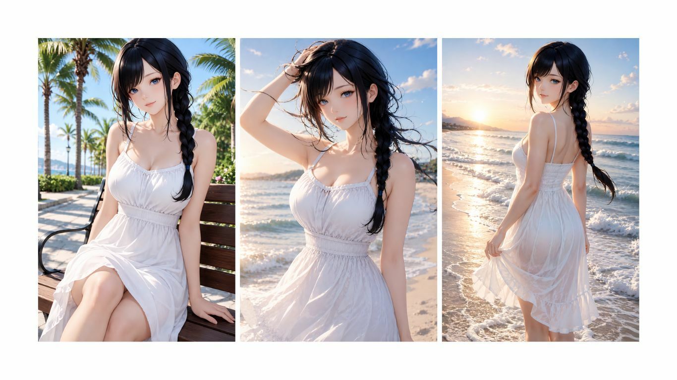 Five Colors Summer Memories 〜海辺の休日〜 Vol.1 海堂蒼海 サンプル1ページ目