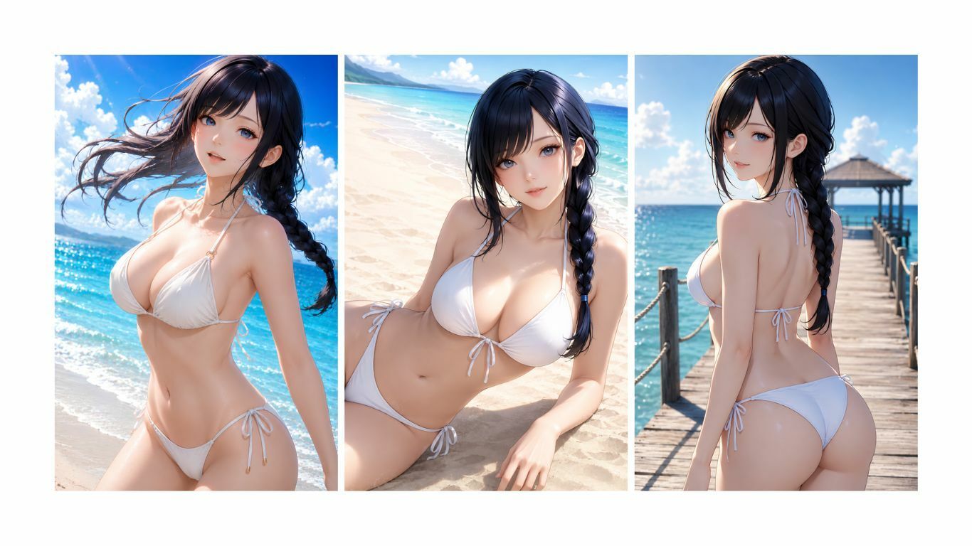 Five Colors Summer Memories 〜海辺の休日〜 Vol.1 海堂蒼海 サンプル3ページ目