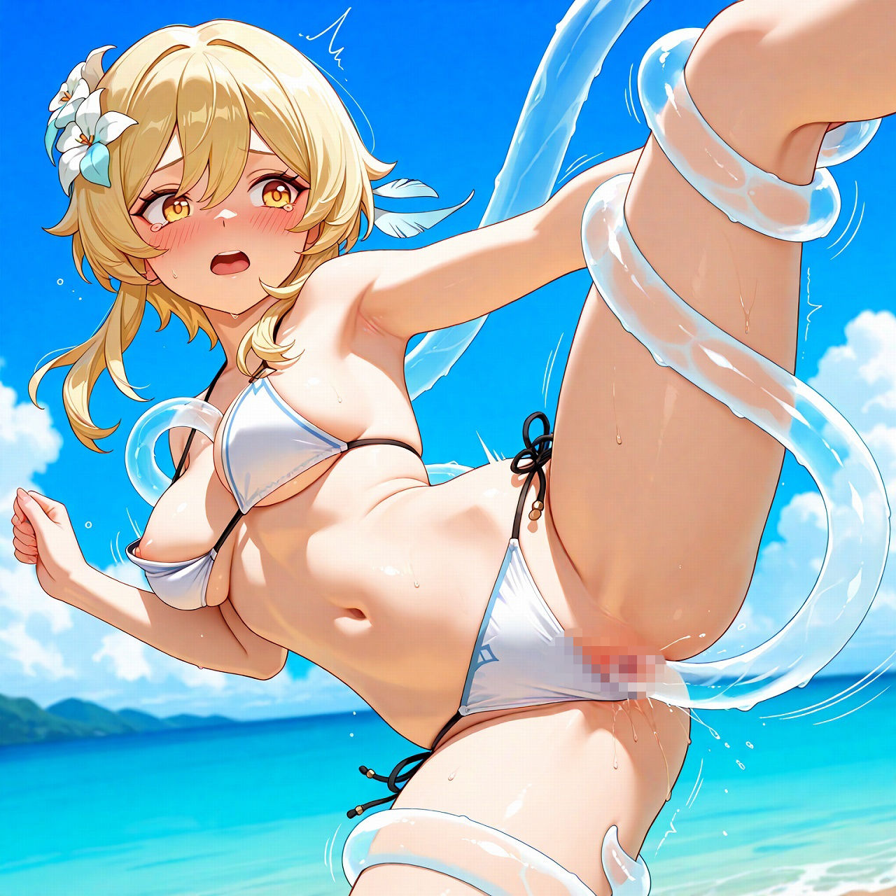 Fan fiction 原〇 蛍 触手 サンプル2ページ目