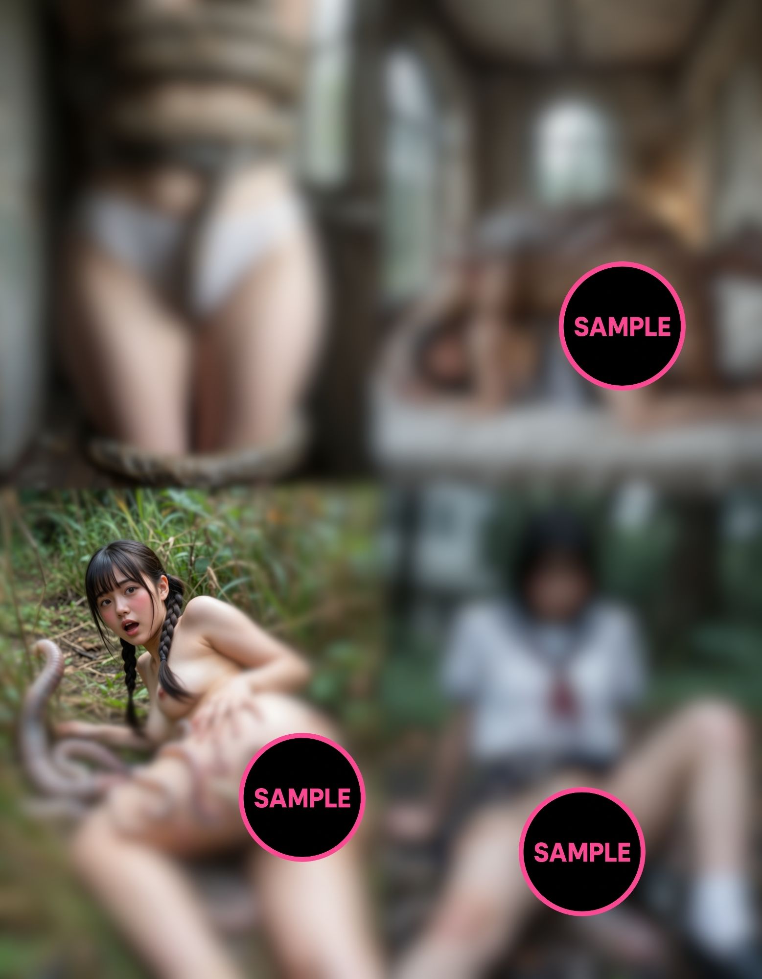 真・彼女たちの秘密の画像 Part1 サンプル1ページ目