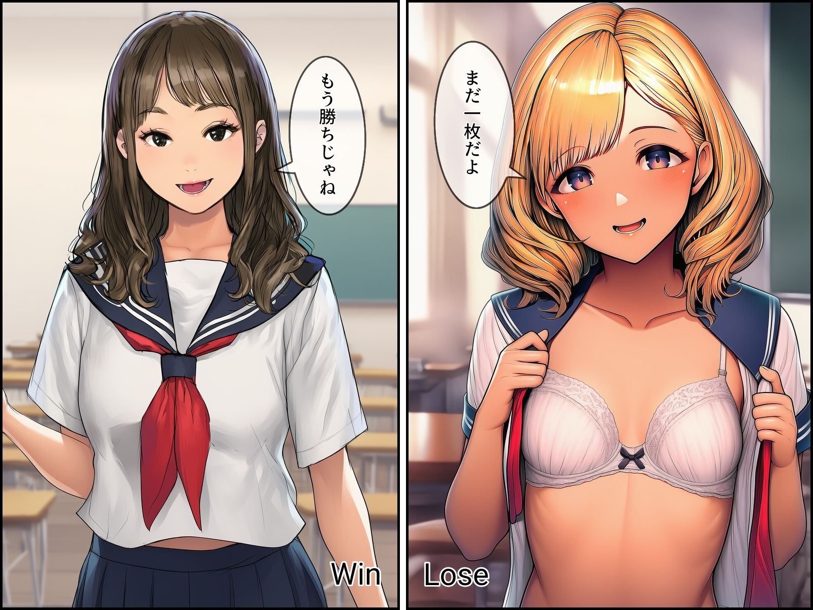 栄愛女学院 野球拳 1回戦Bブロック サンプル2ページ目