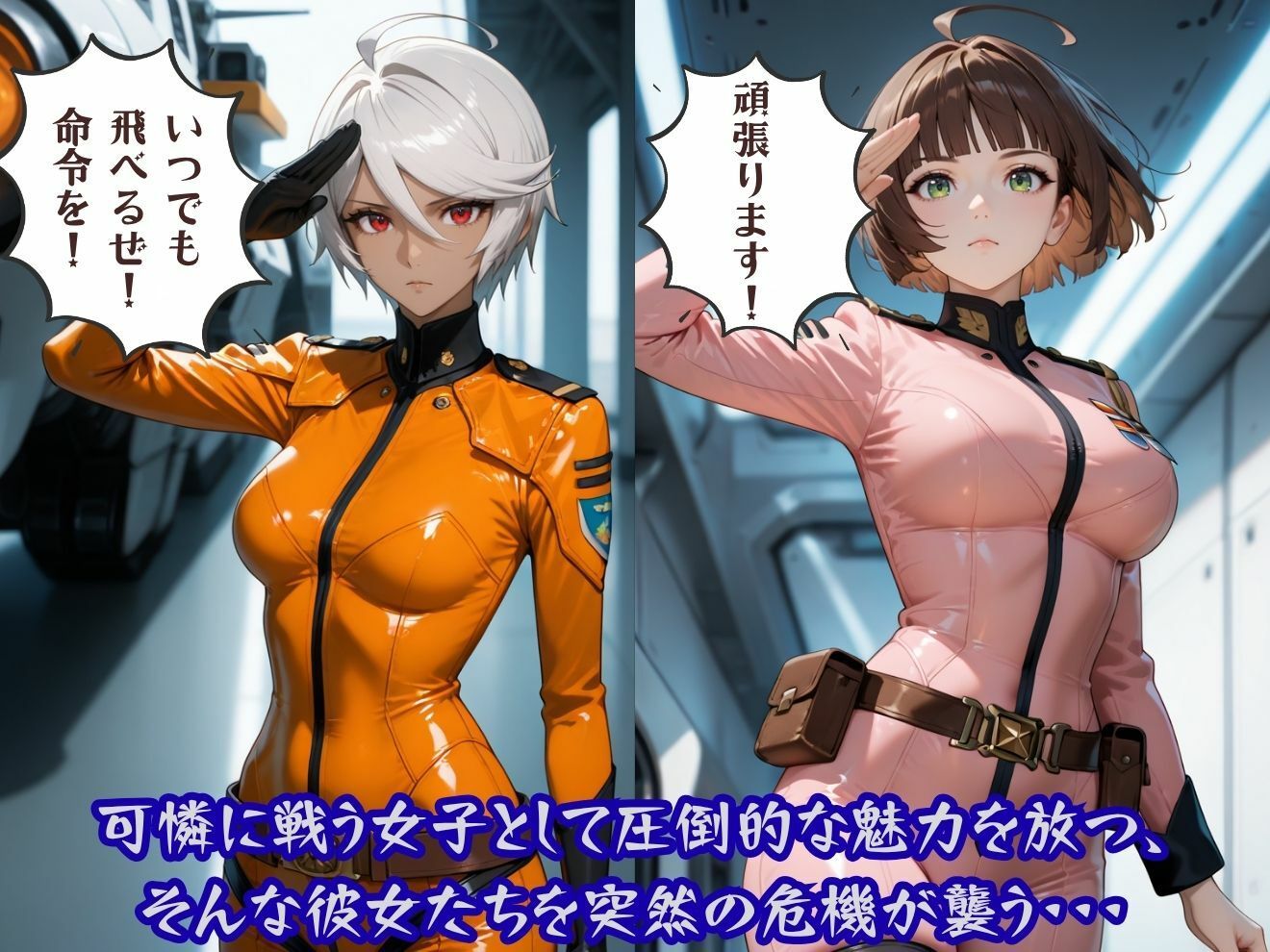 異種姦ヒロイン凌●〜宇宙戦艦ヤ〇ト編〜 サンプル2ページ目