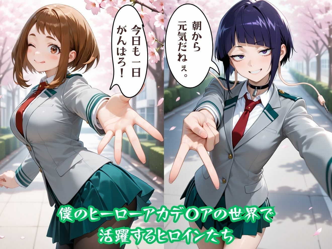 異種姦ヒロイン凌●〜ヒロアカ編〜 サンプル1ページ目