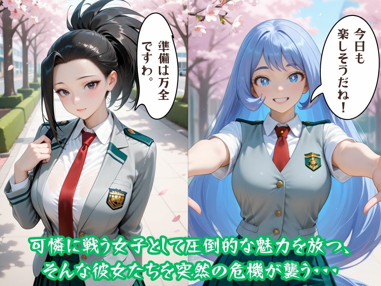 異種姦ヒロイン凌●〜ヒロアカ編〜 サンプル2ページ目