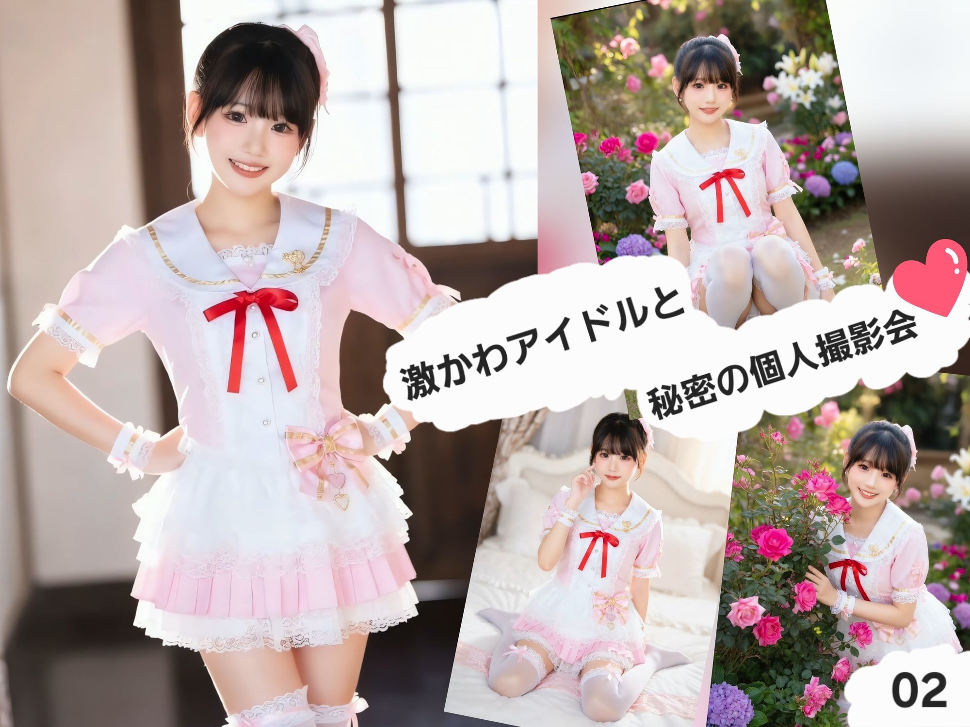 激かわアイドルと秘密の個人撮影会02 サンプル1ページ目