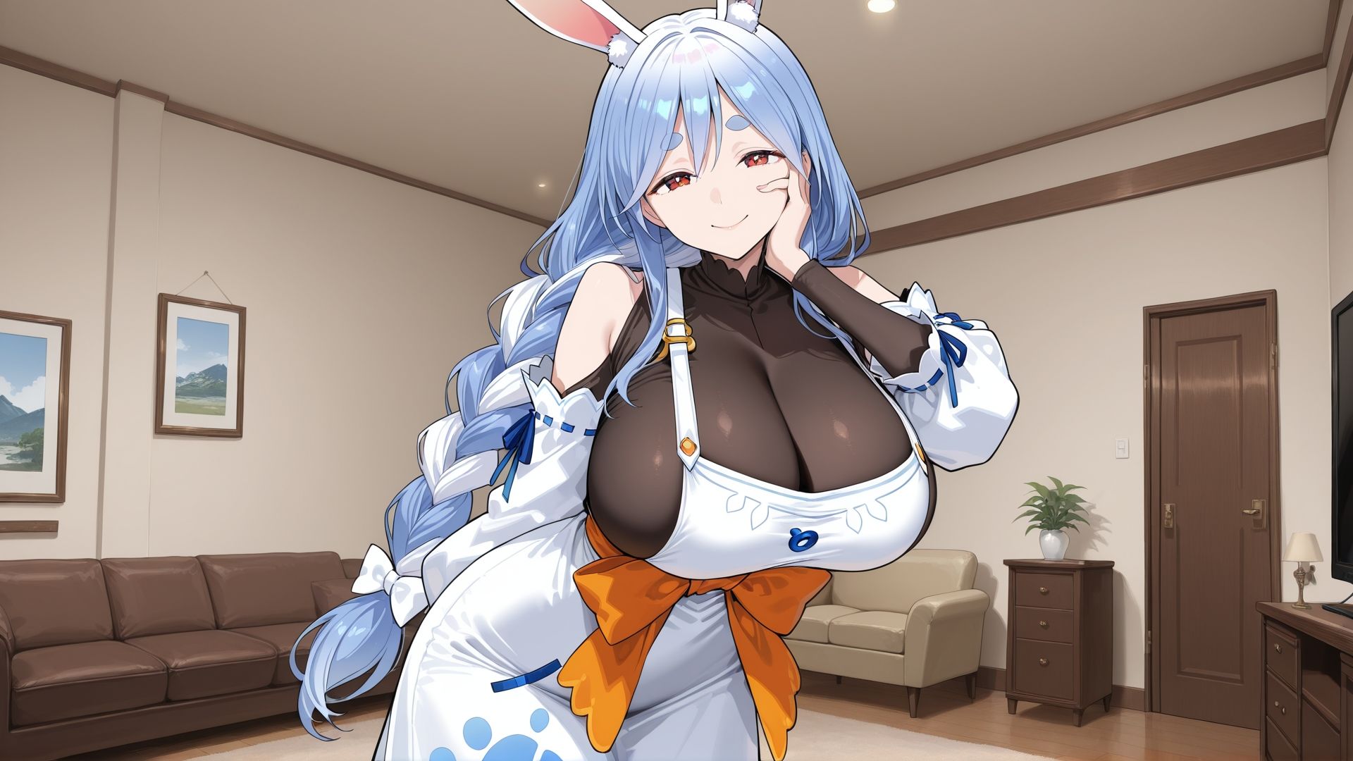 寝ている○○にぶっかけ まみー編 サンプル1ページ目