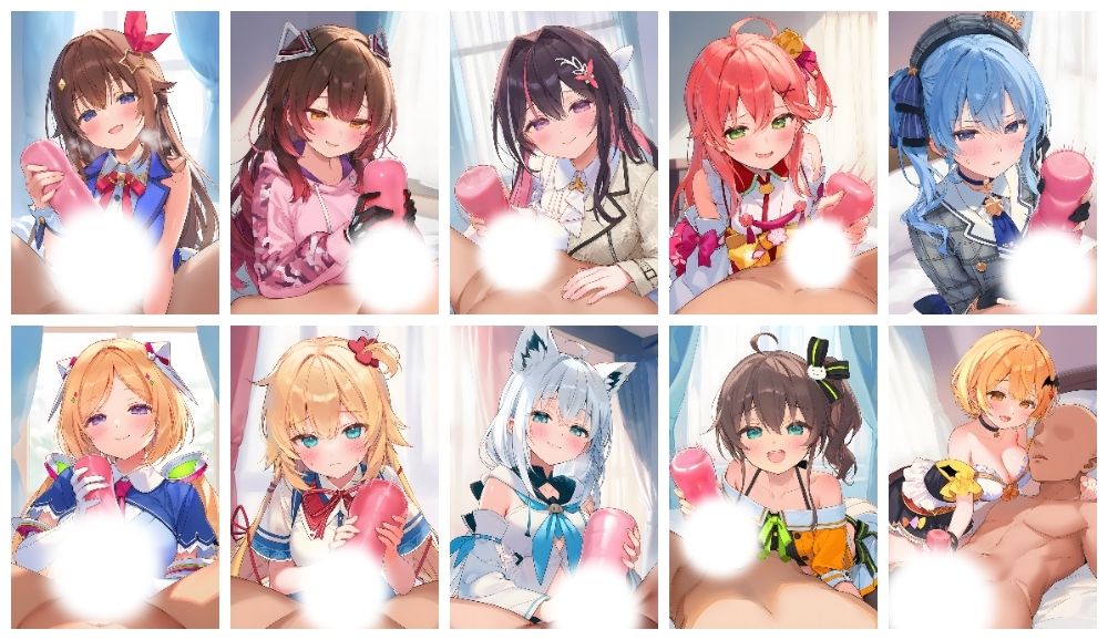 ホ〇メン オナホコキまとめ Vol.1 サンプル1ページ目