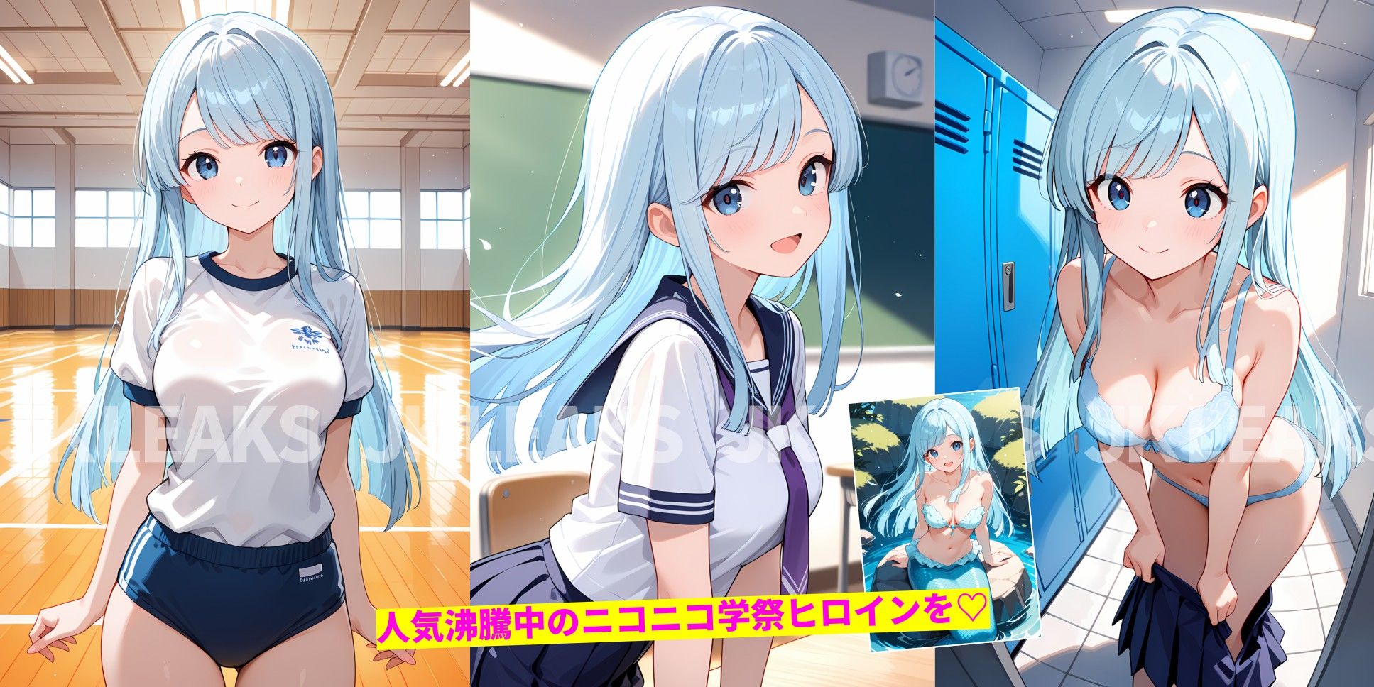 JKLEAKS 45 - ちんぽに負けるな！学祭ヒロイン編 - 【流出動画付・音声付き！】 サンプル1ページ目