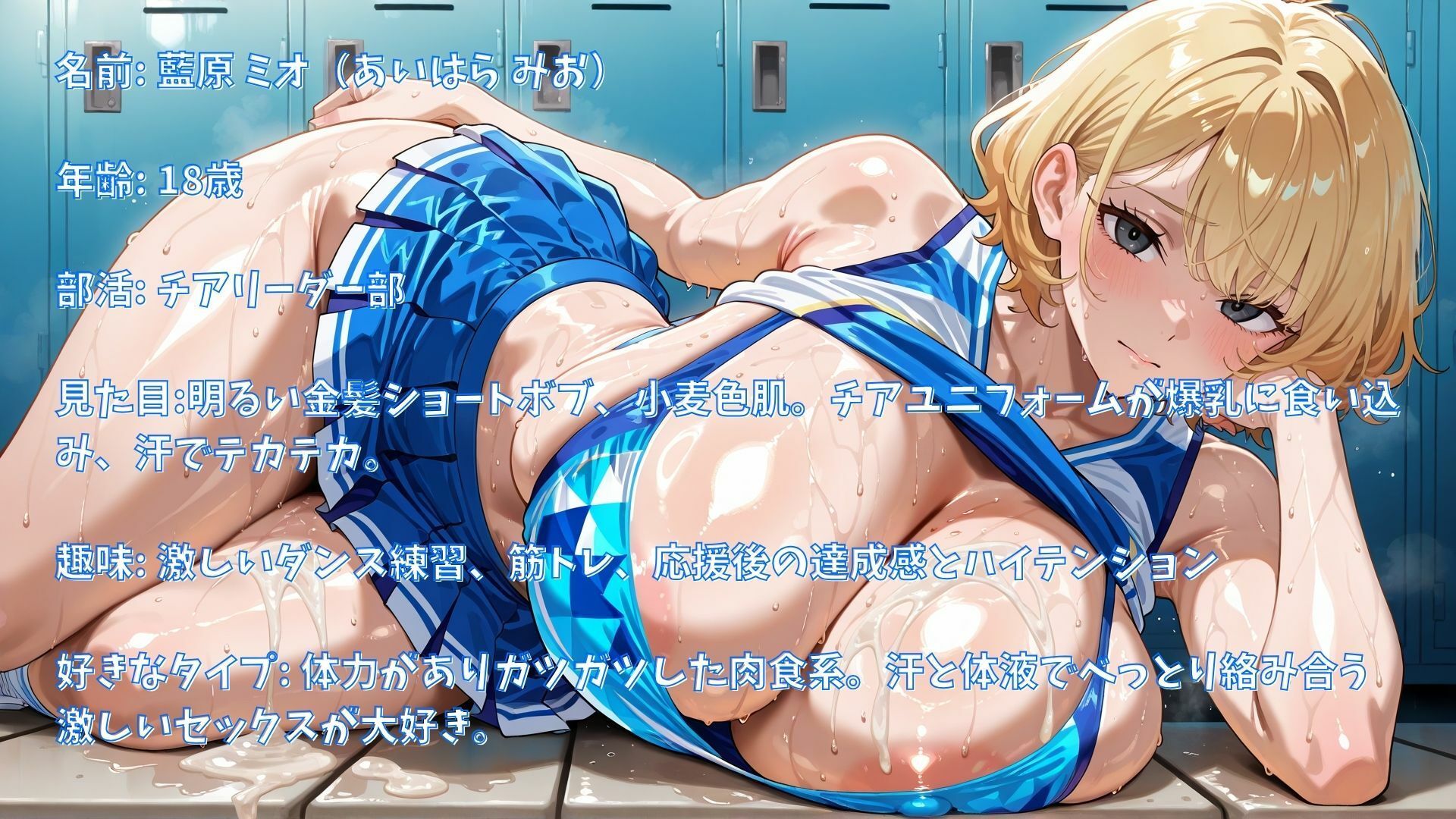 【4K】部活終わりの爆乳IK3人と汗だく淫乱セックス サンプル5ページ目