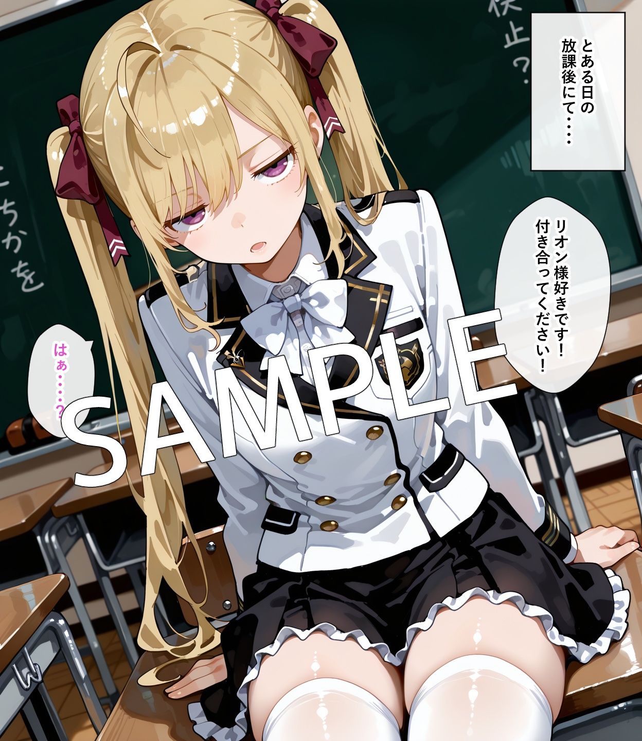 【セリフ付】鷹〇リオン育成計画 サンプル5ページ目