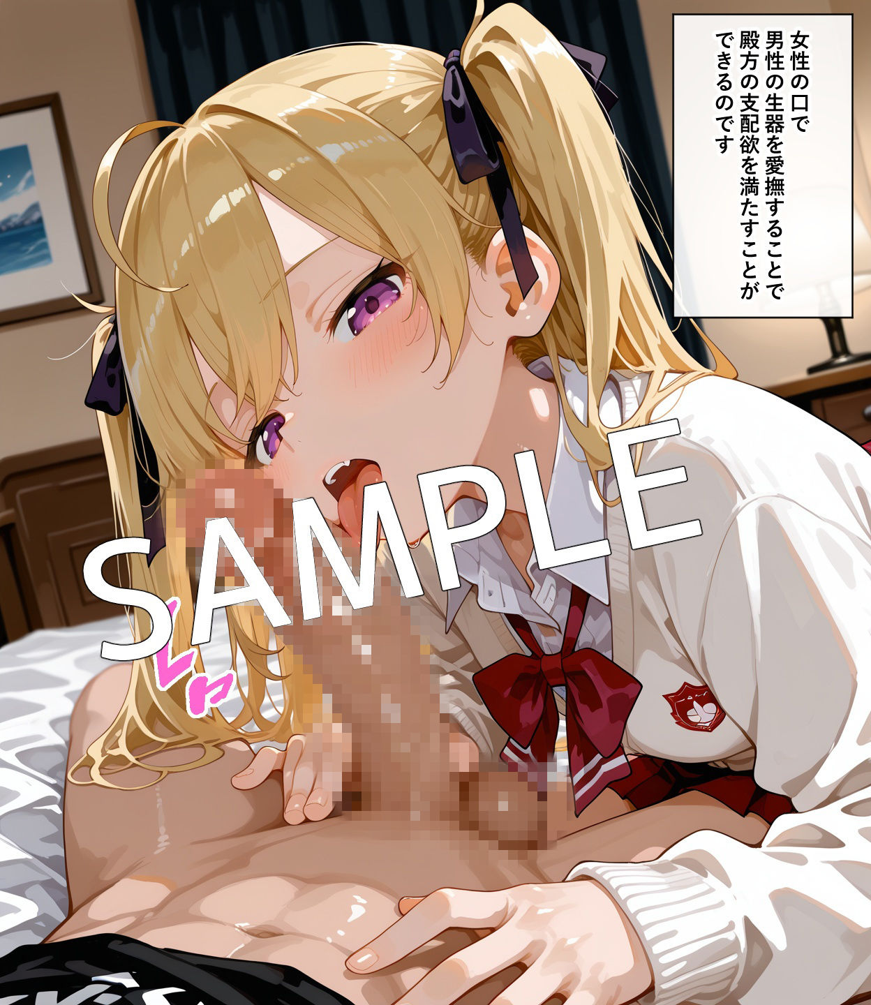【セリフ付】鷹〇リオン育成計画 サンプル7ページ目