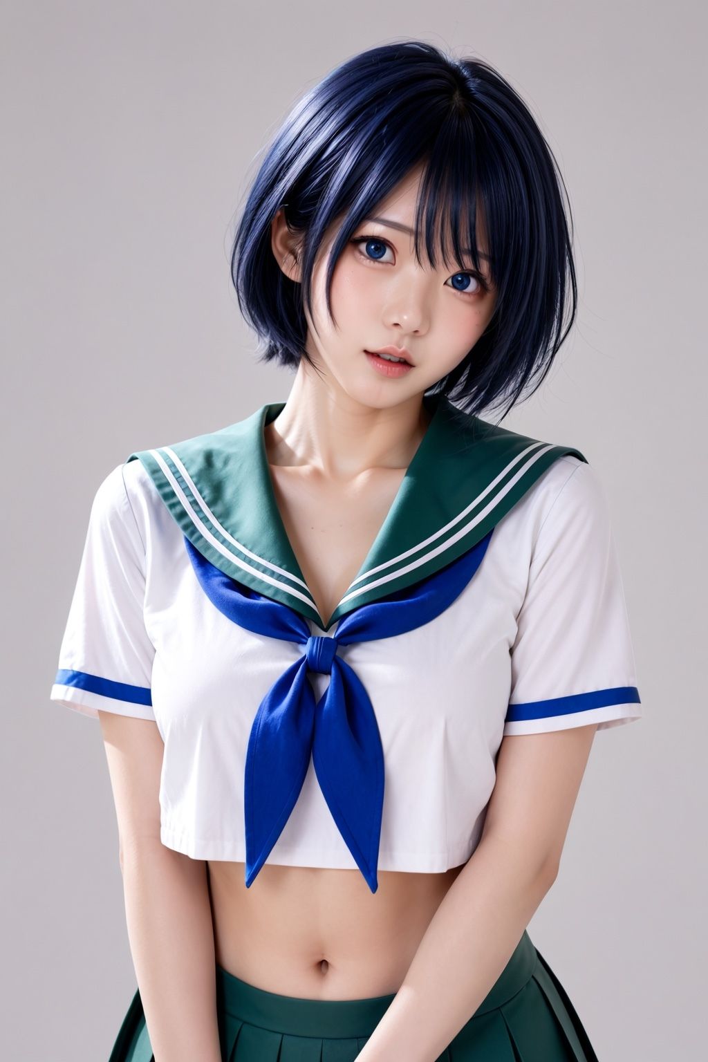 制服魔法少女の敗北記録 〜変身前に全穴開拓された少女〜 サンプル1ページ目