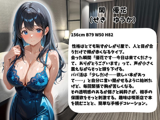 パパ活女子のご奉仕性交記録vol.10 ゆうか サンプル1ページ目