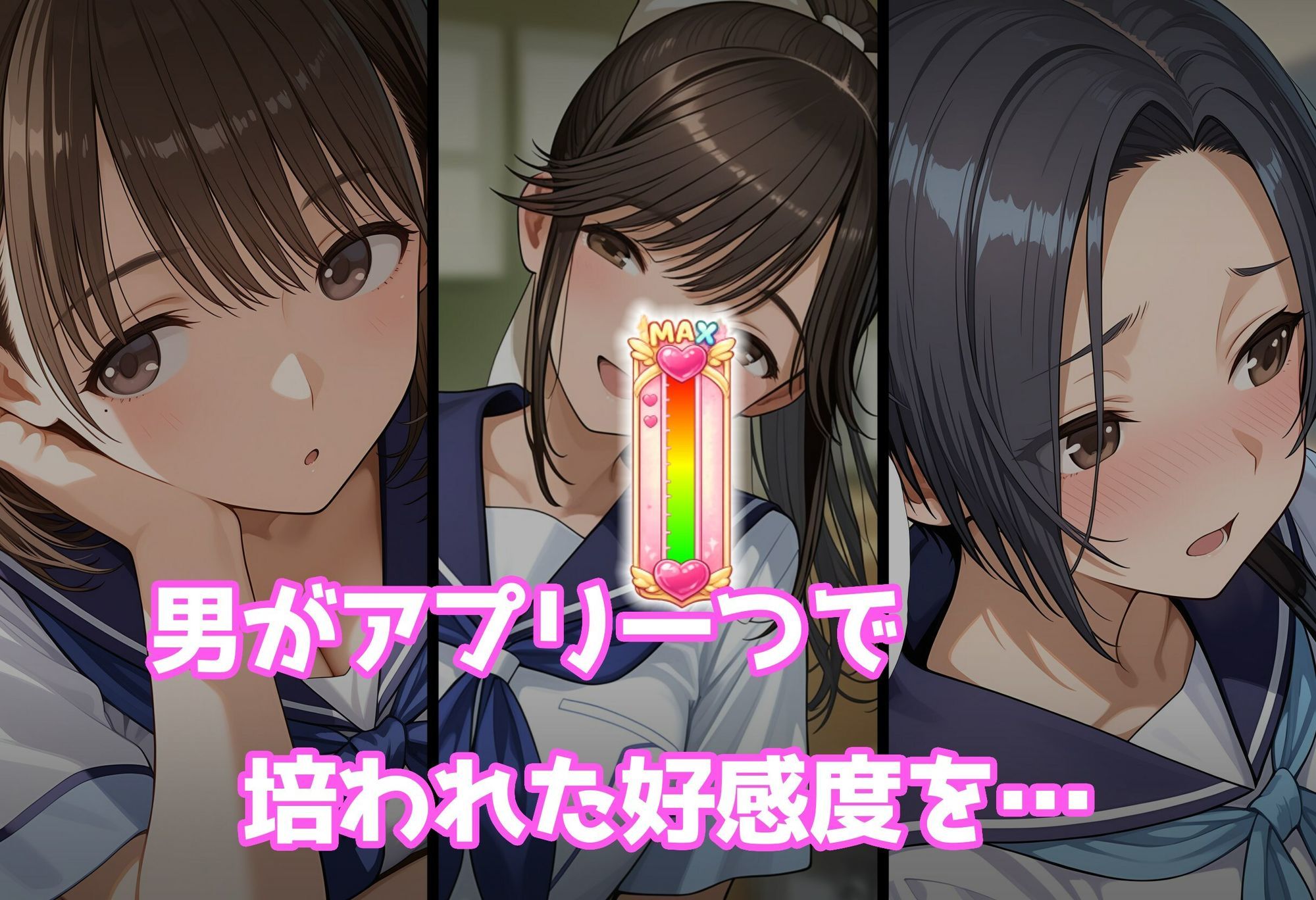 好感度強奪！あいつの彼女候補は全部俺のオナホ サンプル3ページ目
