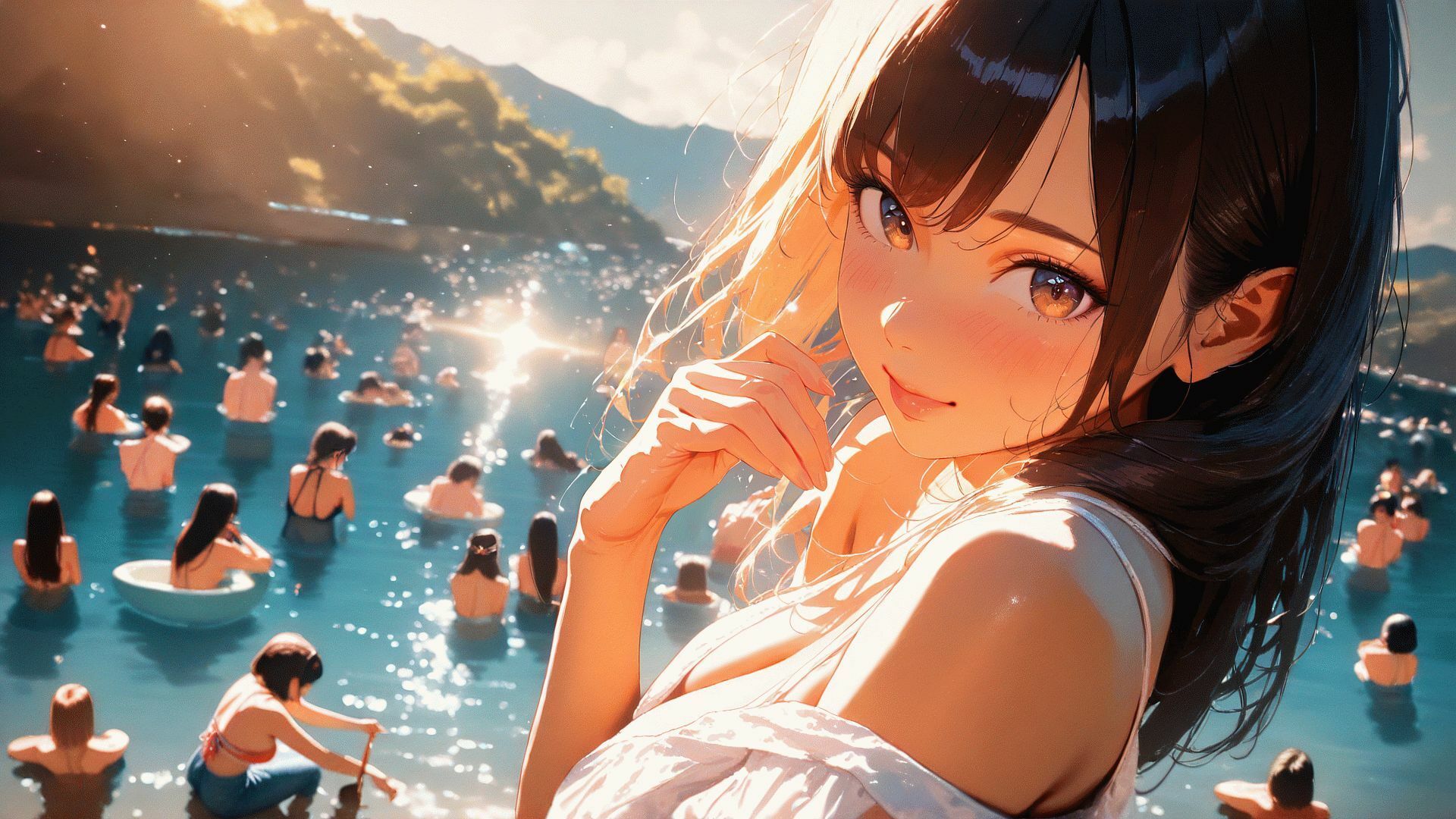 夏の予感  〜水着がいっぱい！〜 サンプル4ページ目