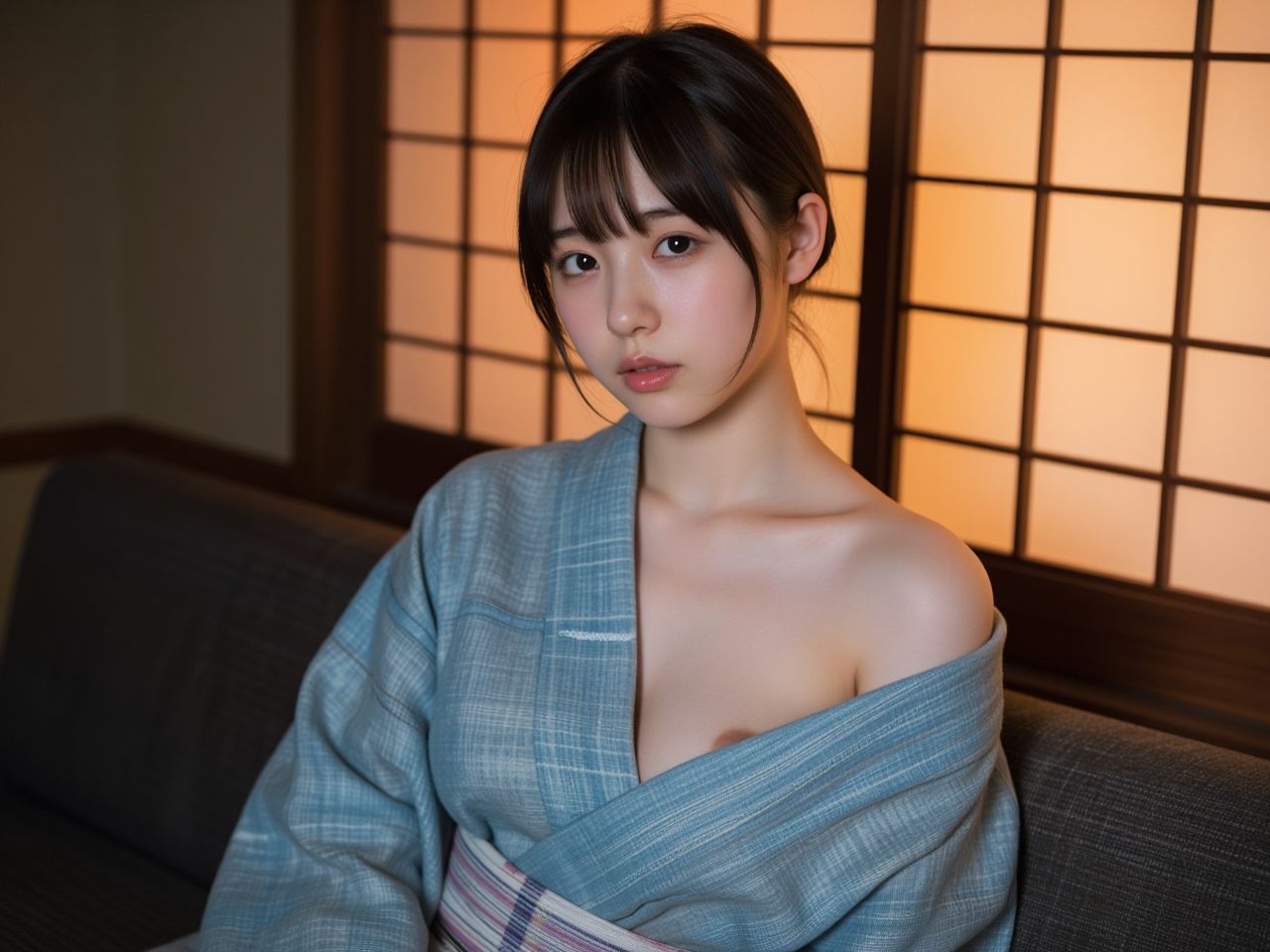 浴衣のかのじょ サンプル3ページ目