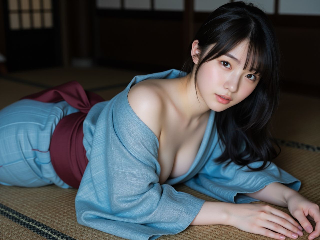 浴衣のかのじょ サンプル4ページ目