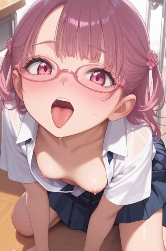 メガネ「そんなにオッパイ見たいのかー！」2 サンプル3ページ目