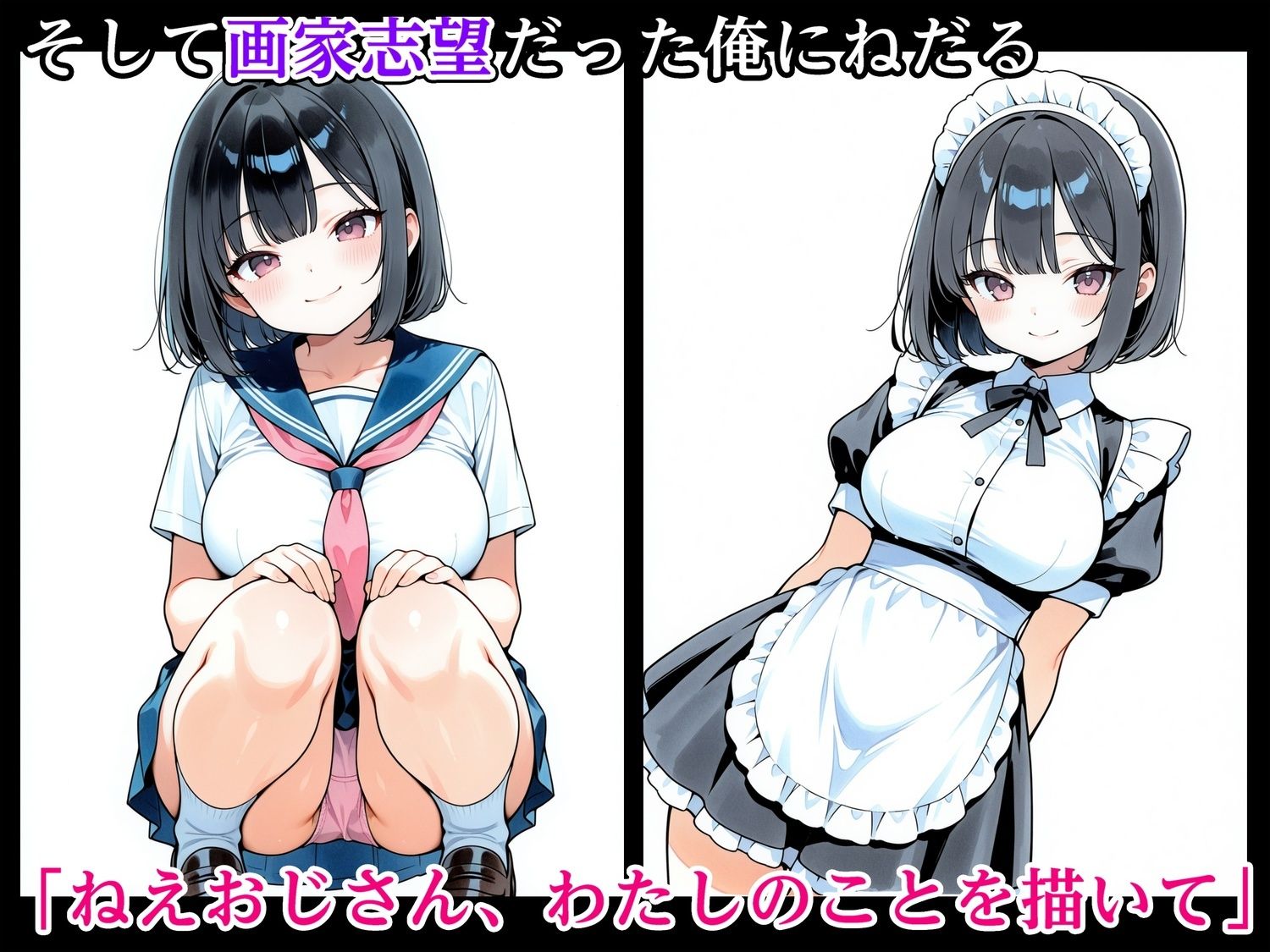 月ヶ瀬しずく ●●歳 サンプル3ページ目