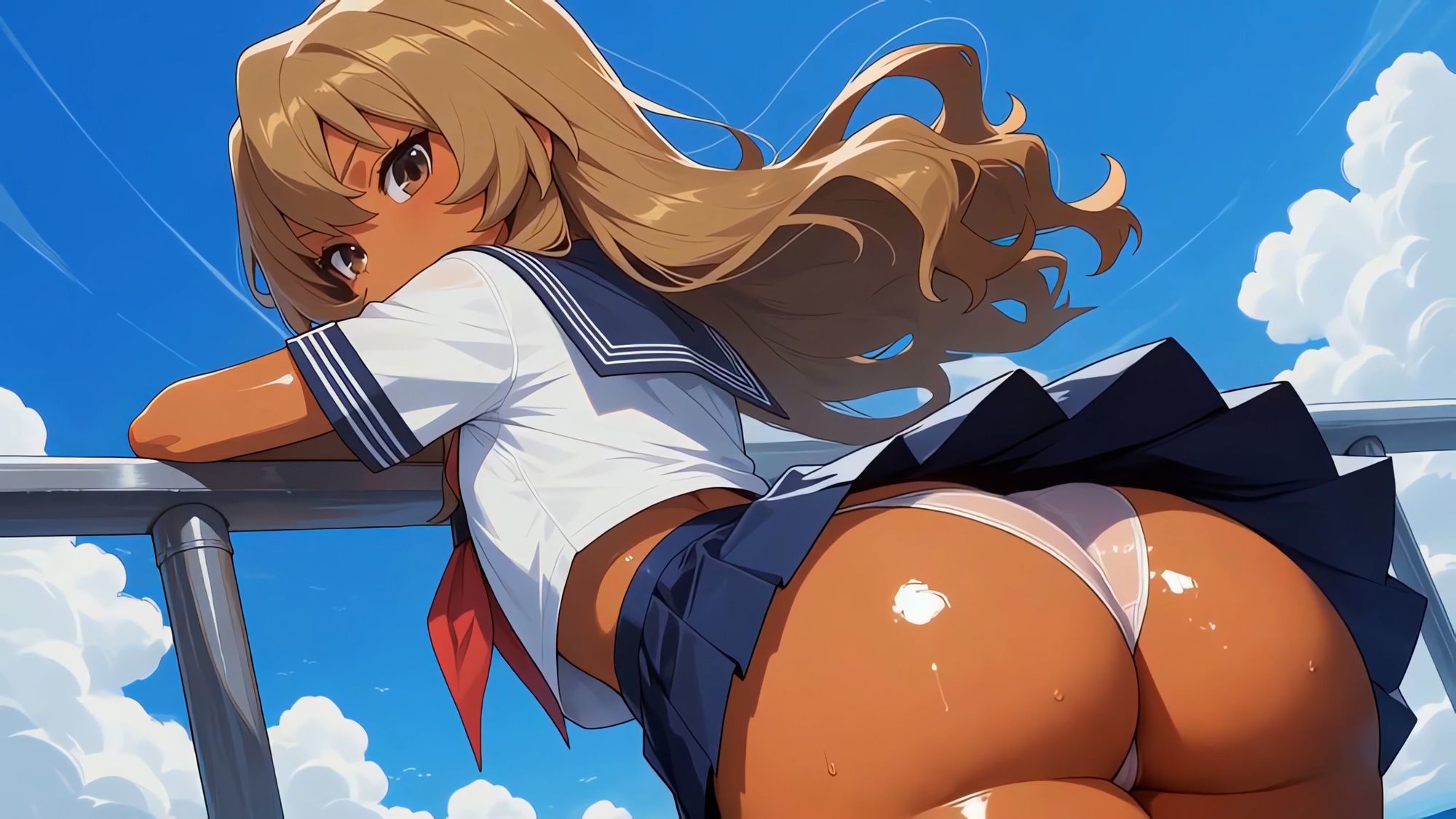 【デビュー作】☆藍坂ライガ☆「ドS」彼女が見せる純愛LOVEモード☆ サンプル2ページ目