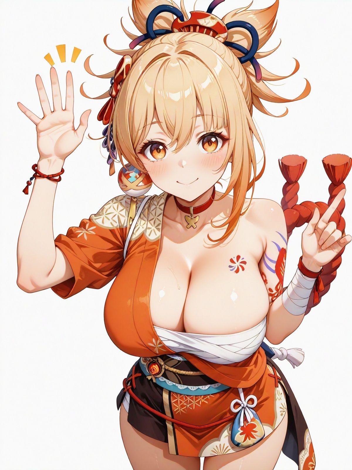 アニゲマンガのあの子とエッチ！【原○風】コスプレ元素を操る乙女たち編4 サンプル8ページ目
