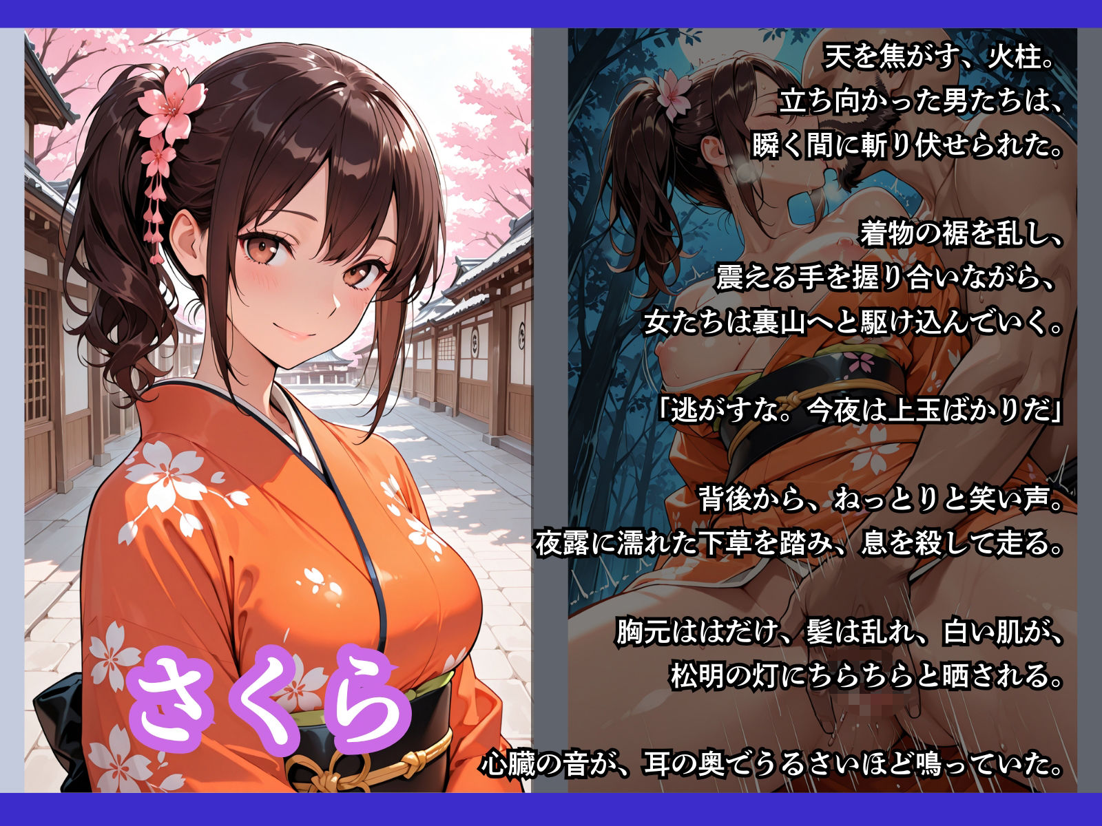 山賊に襲われた村2〜いつものようにやってみろ〜 サンプル4ページ目