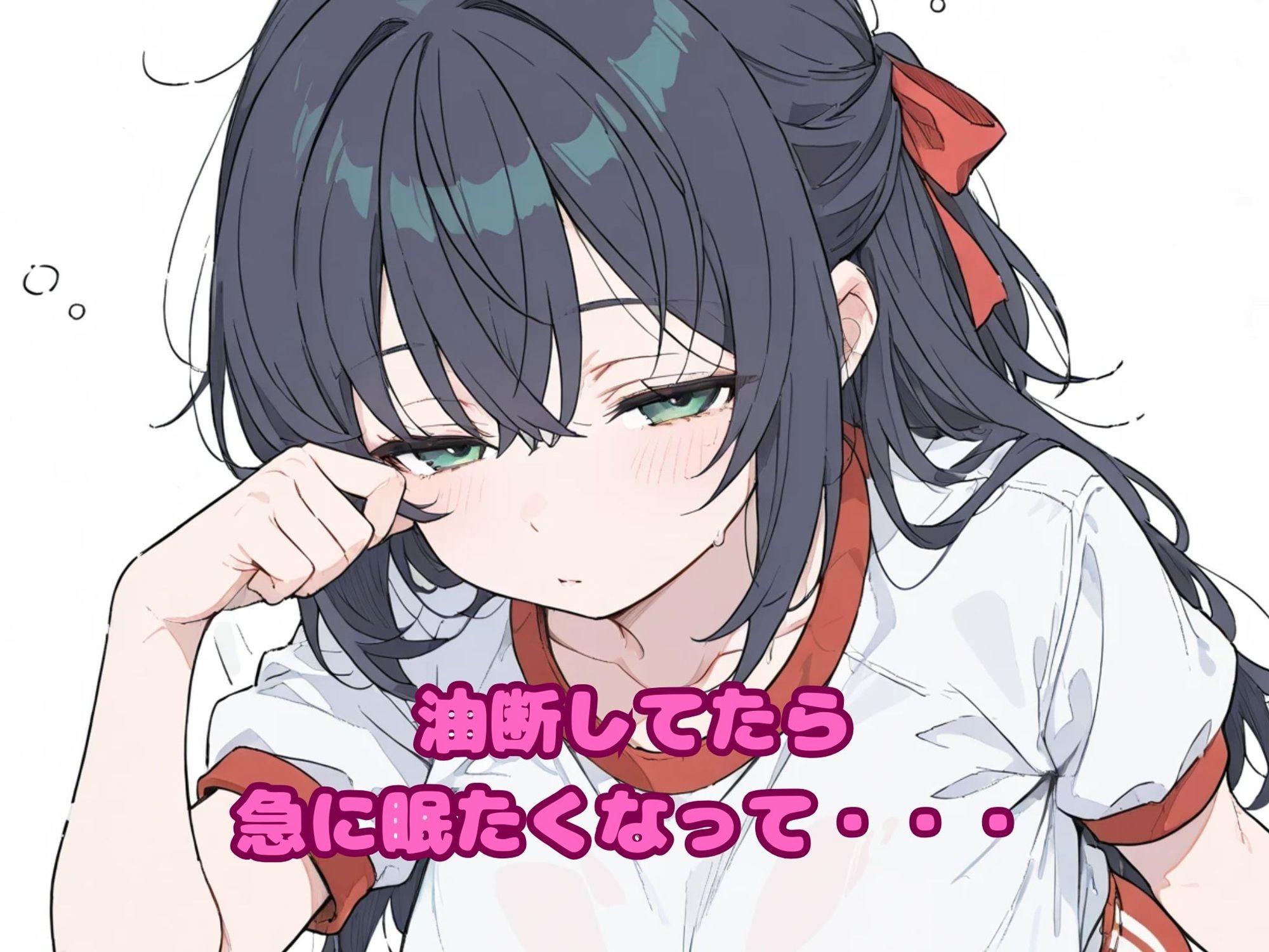 おねんねJ○〜体操服姿で来た女の子が保健室でおねんねしてる間に●●●するお話〜 サンプル2ページ目