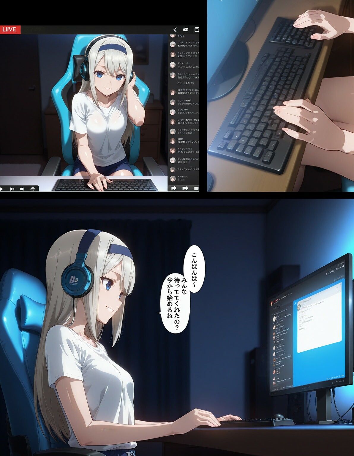 まとめCG集（かぐや様は告〇せたい）［前編］ サンプル1ページ目