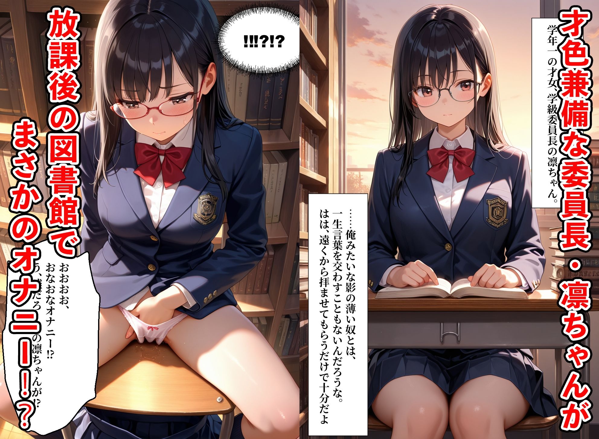 学年1の秀才の弱み握ってわからせセックスしたらメス堕ちした話 サンプル1ページ目