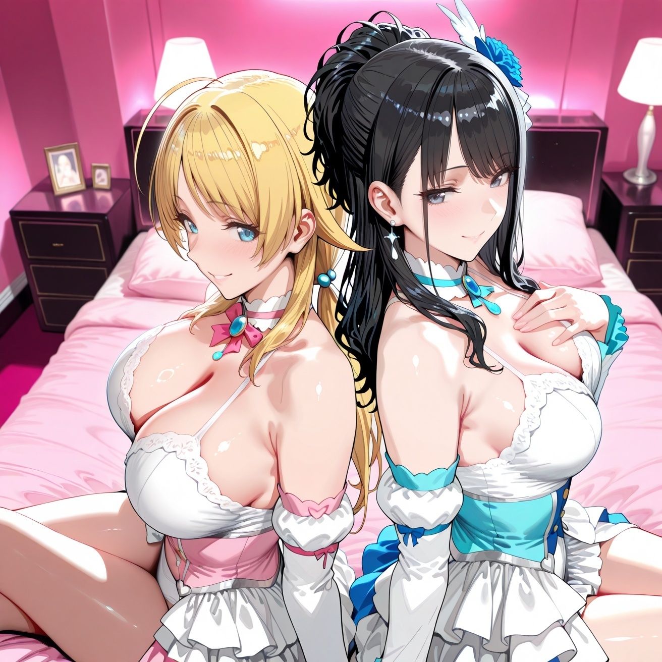 風○灯織＆八○めぐるinホテル サンプル1ページ目