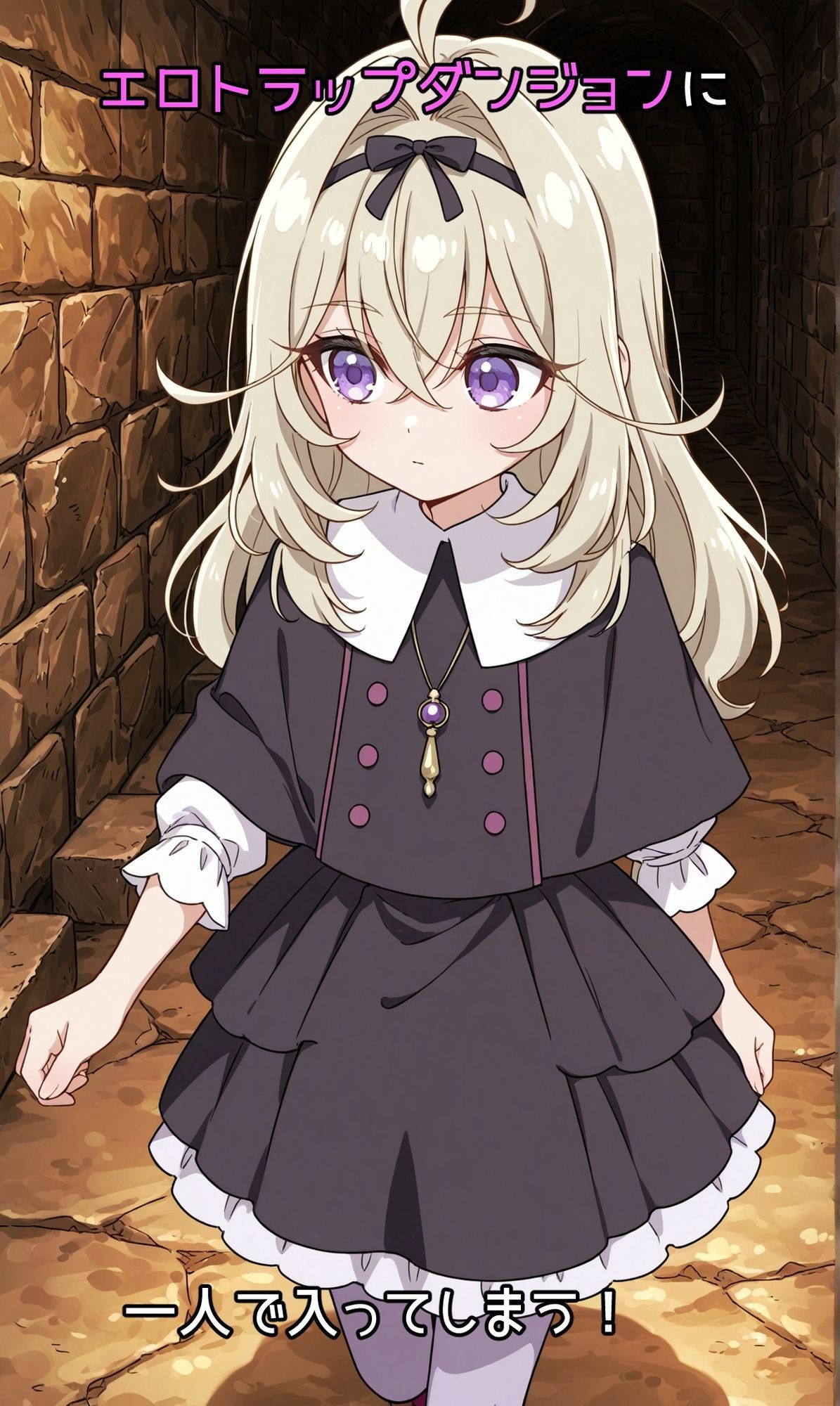 る〇かちゃんエロトラップダンジョン！ サンプル1ページ目
