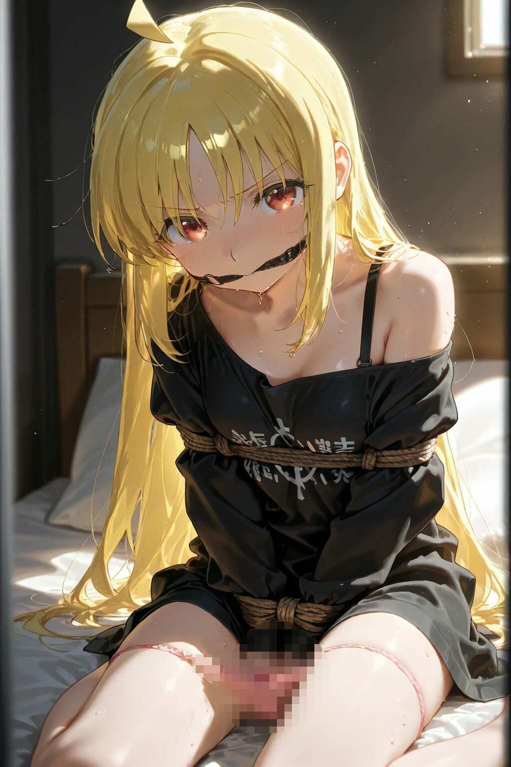 NTR背徳乱交夜 〜結婚式前の彼女が4Pに堕ちる〜 ぼ〇ち・ざ・ろっく！ サンプル2ページ目
