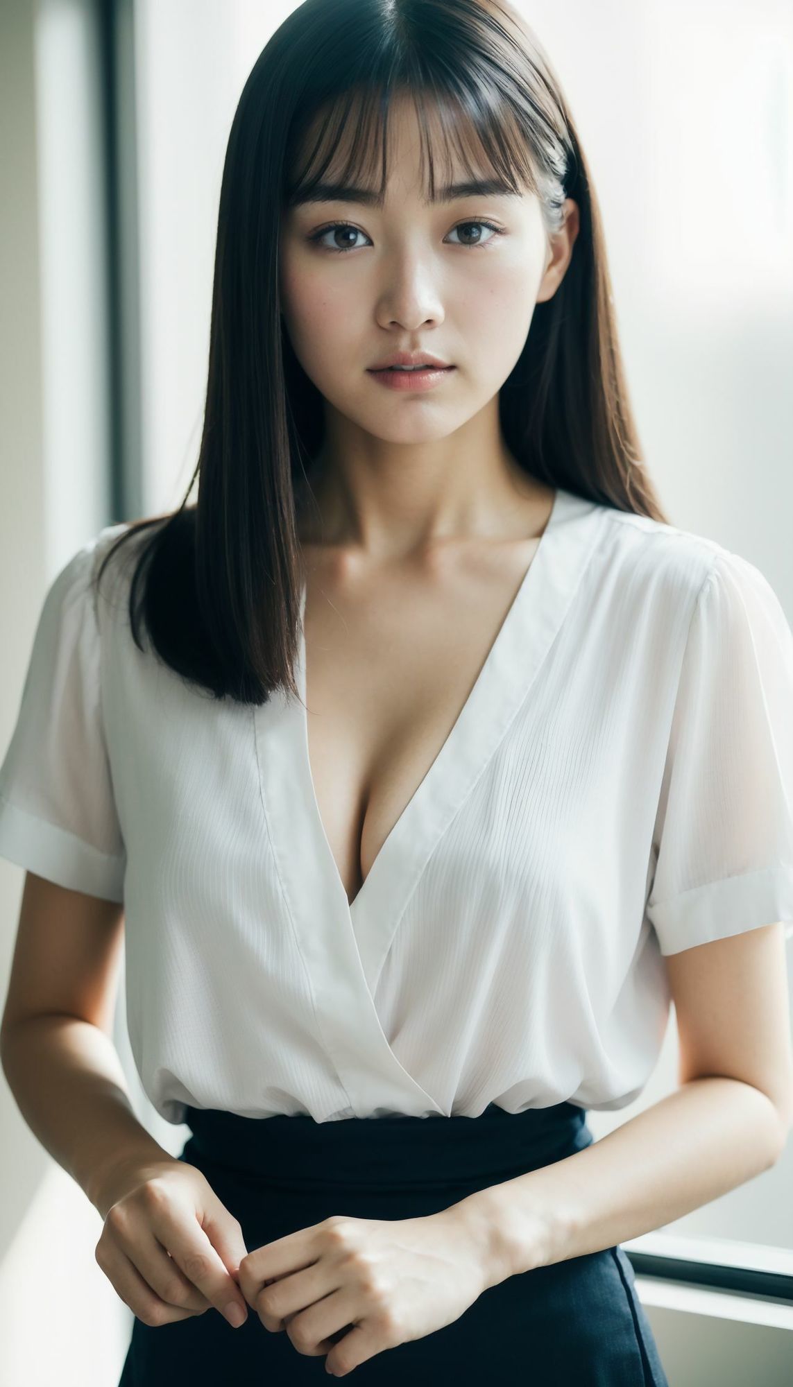 大和撫子 秘められた胸の谷間 第1巻 オフィスレディーの日常と隠し事 サンプル2ページ目
