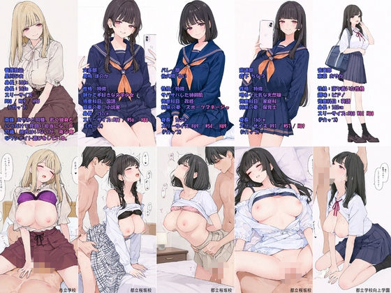 「巨乳爆乳50人！」長乳ロケットおっぱいに上向きおっぱいも！オレのハメ撮り図鑑 サンプル2ページ目