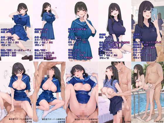 「巨乳爆乳50人！」長乳ロケットおっぱいに上向きおっぱいも！オレのハメ撮り図鑑 サンプル8ページ目