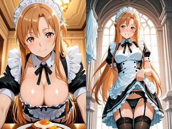 【甘々彼女記録。Ep07】ア〇ナ 甘やかしメイド編 499枚CG集 サンプル3ページ目