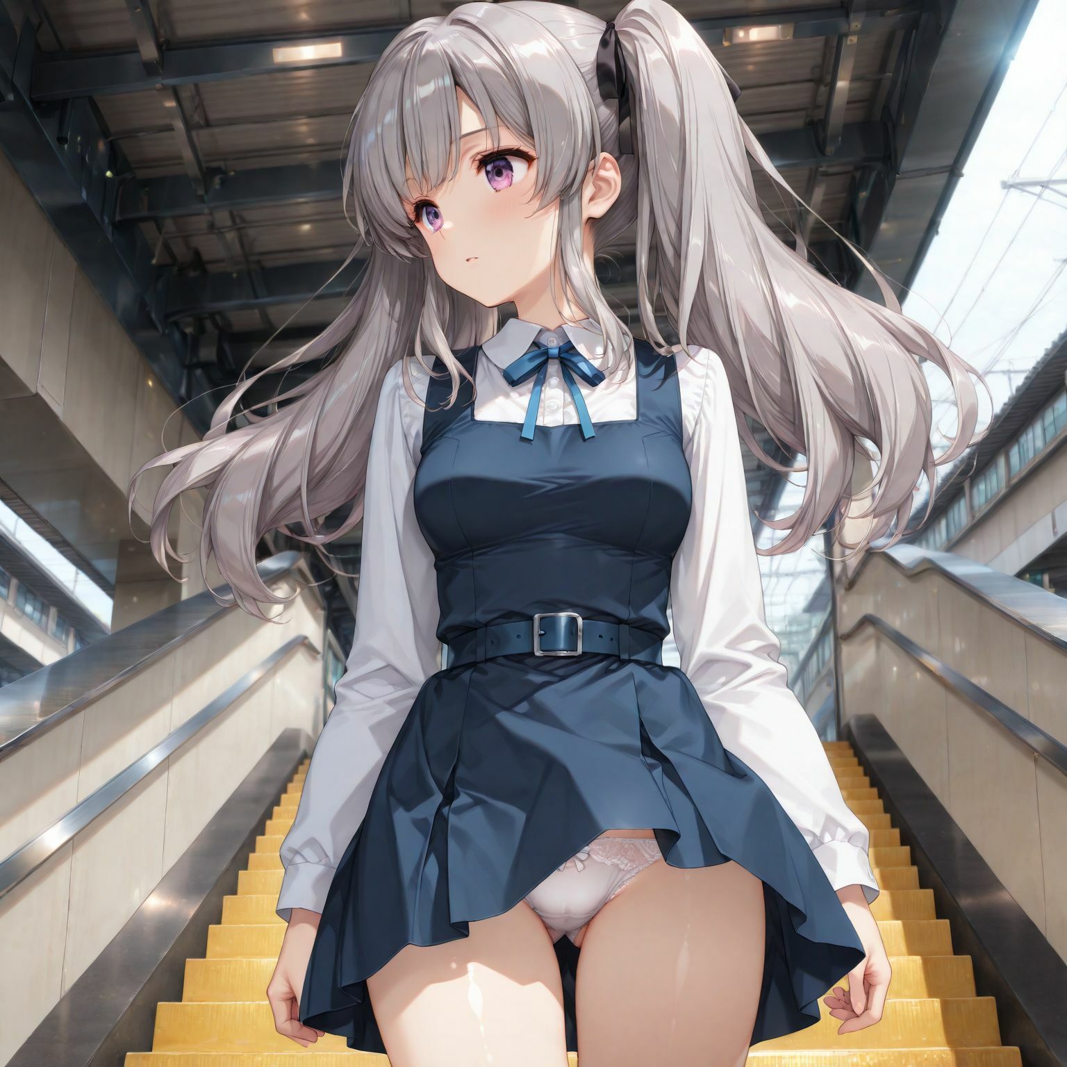 幽〇霧子の痴●電車 サンプル1ページ目
