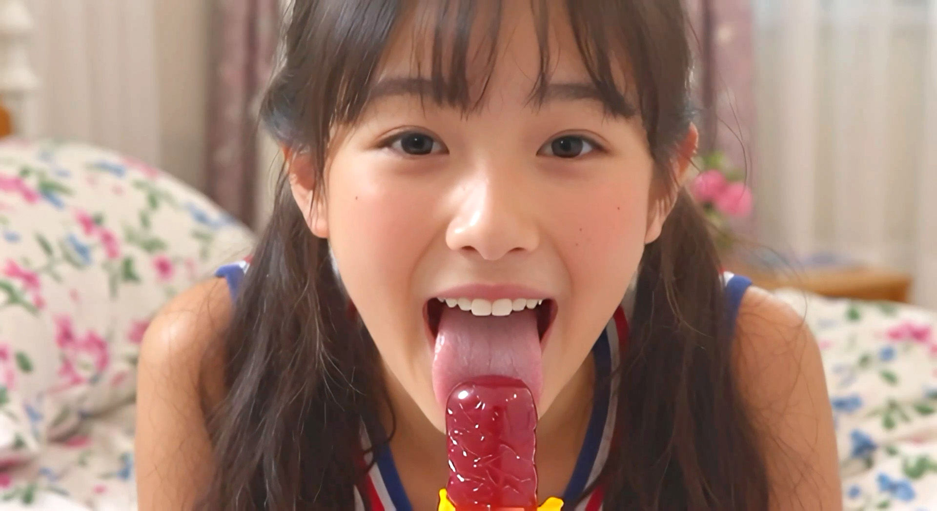 ひたすらキャンディを舐める動画集 No.00（AI生成アニメーション） サンプル2ページ目