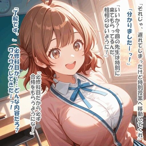 パイズリ異能力おじさん  思考同調 編 サンプル1ページ目