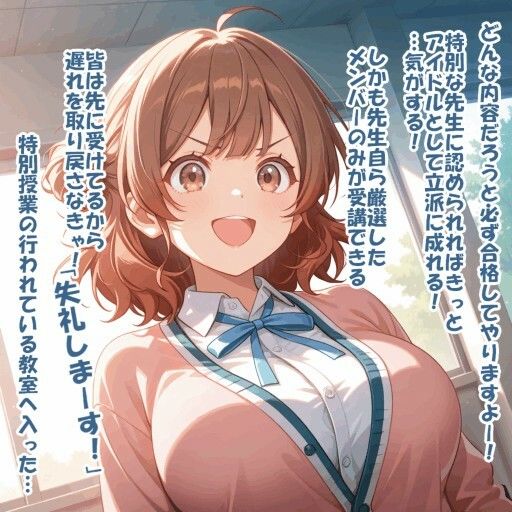 パイズリ異能力おじさん  思考同調 編 サンプル2ページ目