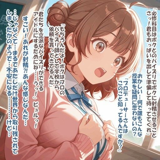 パイズリ異能力おじさん  思考同調 編 サンプル6ページ目