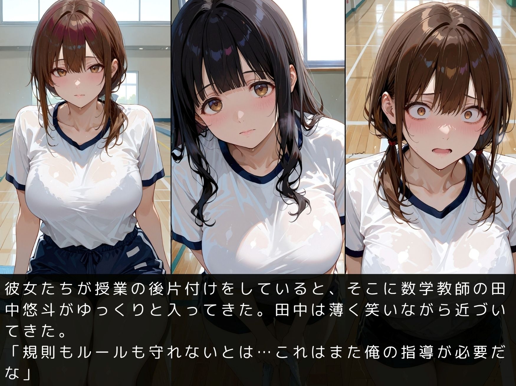 放課後の性指導〜禁断の記録〜体育館編 サンプル5ページ目