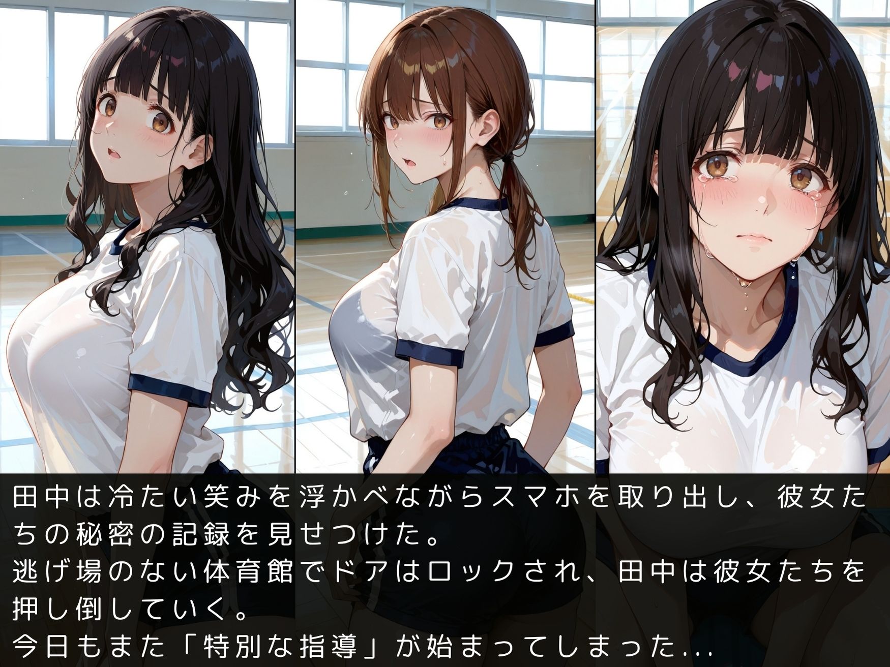 放課後の性指導〜禁断の記録〜体育館編 サンプル6ページ目