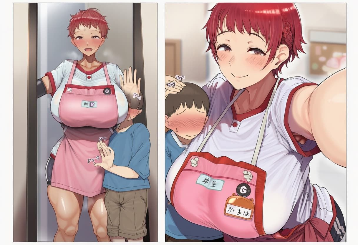 【ほのぼの】懐かれ過ぎた僕の彼女 サンプル2ページ目